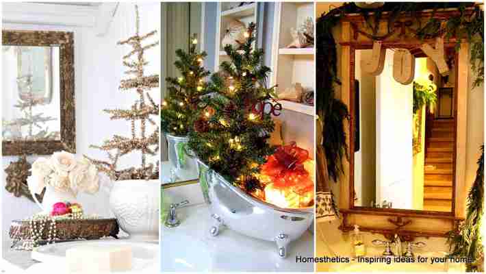 21 Awesomely Unexpected Christmas Bathroom Decorations To Realize