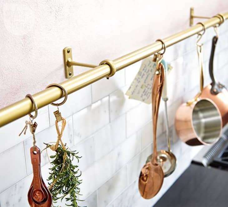 Clever Ways to Use Curtain Hardware That Have Nothing to Do With Windows