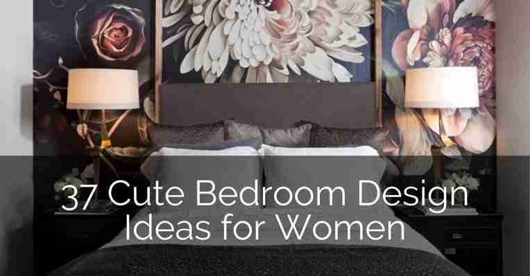 37 Cute Bedroom Design Ideas for Women